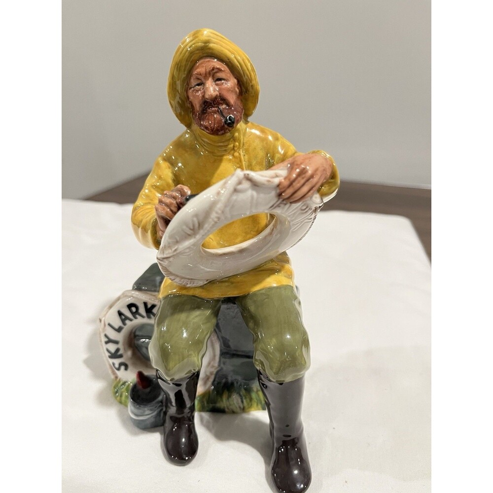 Royal Doulton Figurine The Boatman HN2417 Nautical Sailor Skylark 1970